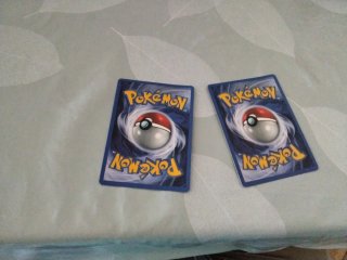 Cartas Pokémon Cofagrigus EX y Houndoom EX