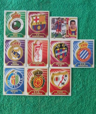 Lote cromos Liga Este Temporada 11-12 Panini