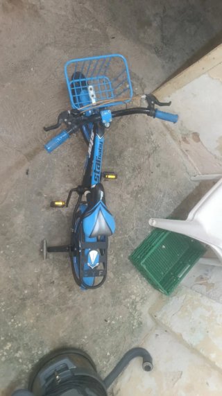 Bicicleta infantil Starkbaby azul