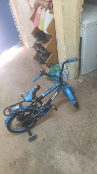 Bicicleta infantil Starkbaby azul