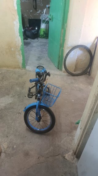 Bicicleta infantil Starkbaby azul