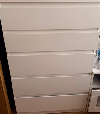 Cómoda Cajonera Ikea Blanca