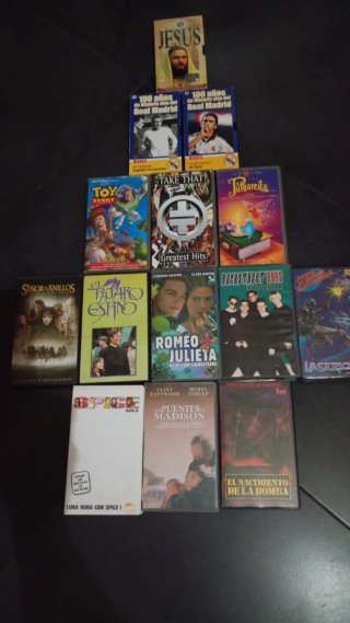 Lote Películas VHS