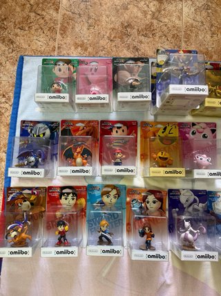 Colección Amiibo precintados Nintendo