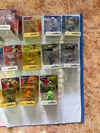 Colección Amiibo precintados Nintendo