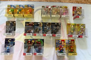 Colección Amiibo precintados Nintendo