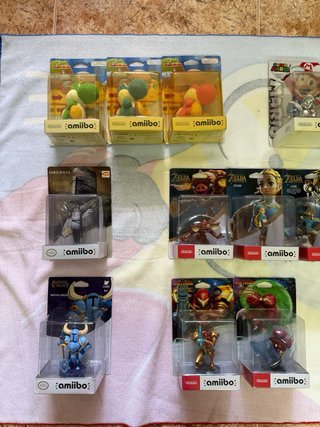 Colección Amiibo precintados Nintendo