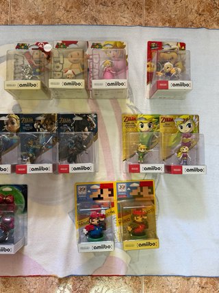 Colección Amiibo precintados Nintendo