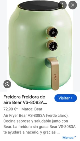 Freidora de aire Bear 3,6L