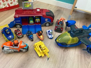 Pack Patrulla Canina Camión, Coches y Avión