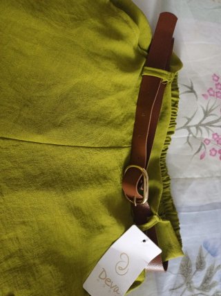 Pantaloncini estivi Deva Moda verde oliva
