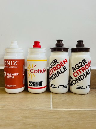 Lote bidones ciclismo variados