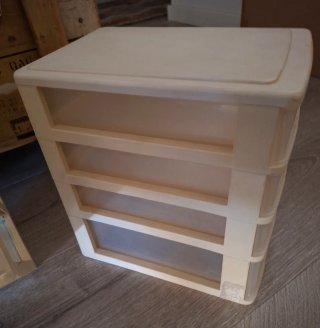 Cajonera plástico almacenamiento