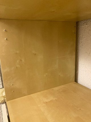 Mueble Kallax Ikea Beige/Blanco