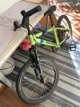 Bicicleta Decathlon para niños