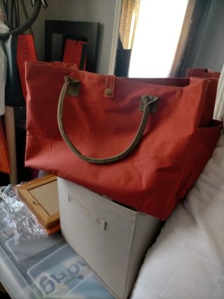 Bolso Galenic Paris en color naranja teja.