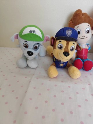 Lote de peluches Patrulla Canina