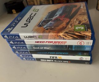 Lote Juegos PS4 Originales Sony.
