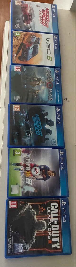 Lote Juegos PS4 Originales Sony.