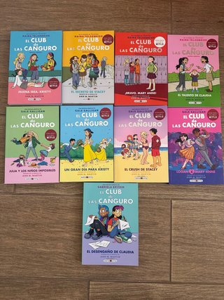 Colección de 9 libros “El Club de las Canguro”