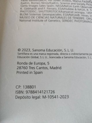 Lengua y literatura, biolofia y geología