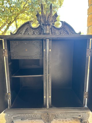 Joyero Negro Dragón