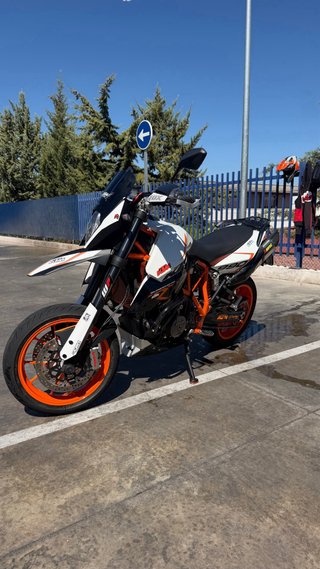 KTM 990 SMR 2012 Supermoto Naranja/Blanco