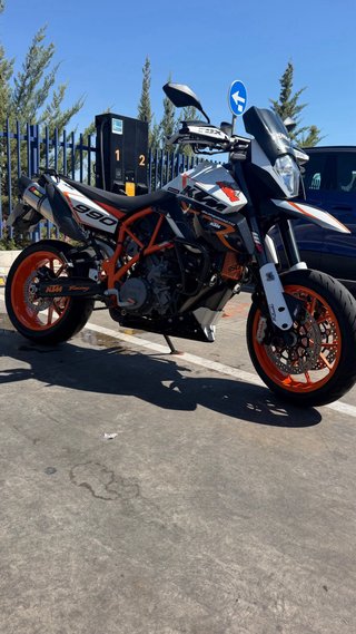 KTM 990 SMR 2012 Supermoto Naranja/Blanco