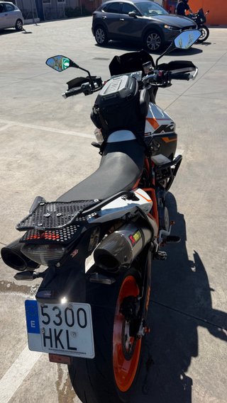 KTM 990 SMR 2012 Supermoto Naranja/Blanco
