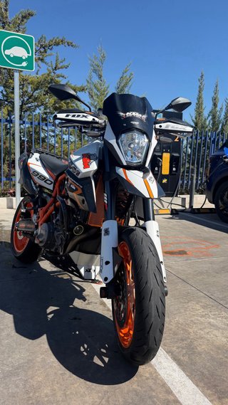 KTM 990 SMR 2012 Supermoto Naranja/Blanco