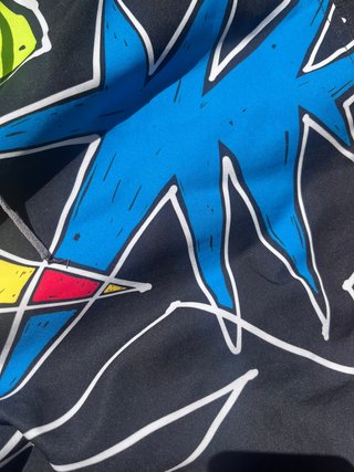 Bañador Hurley Negro Estampado Triángulos