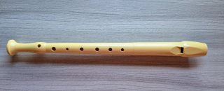 Flauta dulce Hohner con funda y limpiadores