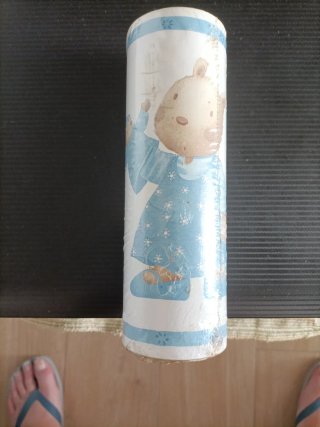 Cenefa Adhesiva HappyBaby Osito Azul