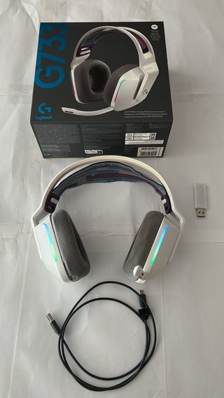 Logitech G733 Lightspeed Blancos Inalámbricos