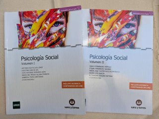 Psicología social: Volúmenes I y II UNED