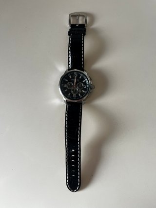 Reloj Homenaje Caballero Automático Negro/Plata