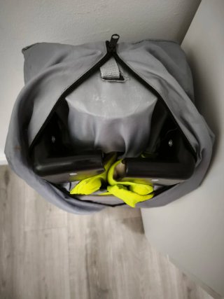 Cuna de viaje plegable con bolsa