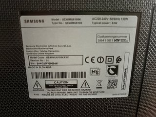 Smart TV Samsung 40 Negra