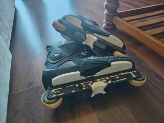 Patines en línea negros talla 43