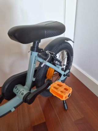 Bicicleta Btwin 14 con guardabarros
