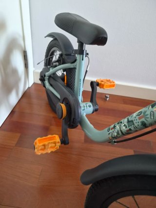 Bicicleta Btwin 14 con guardabarros