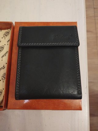 Cartera / Billetera Pielini de Piel Genuina