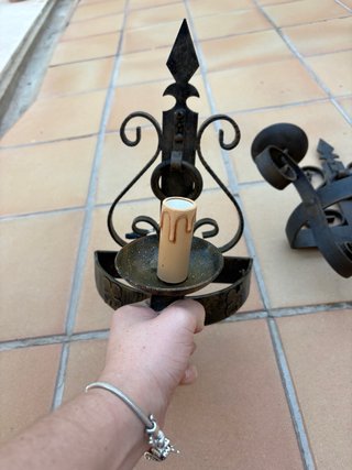 Lámparas rústicas nuevas