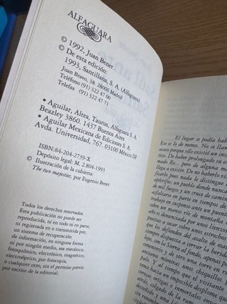 Libro: Saúl Ante Samuel de Juan Benet