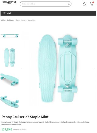 Penny Nickel 27 Skate Cruiser Mint