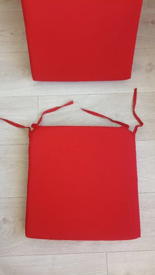 4 Cojines Rojo 40x40