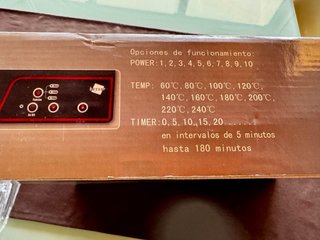 Placa Inducción Portátil Bayser 2000W Nueva