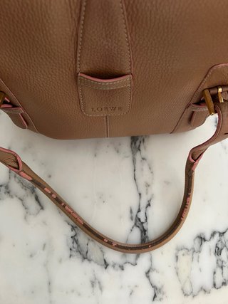 Bolso Loewe Senda Marrón Piel