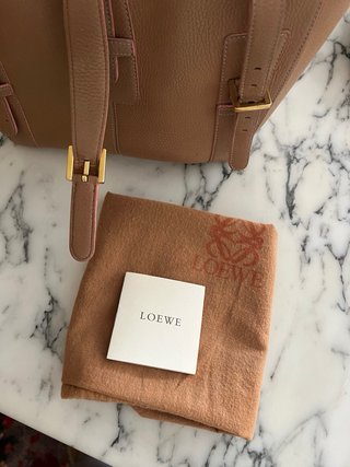 Bolso Loewe Senda Marrón Piel