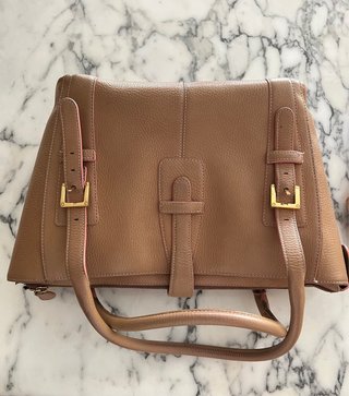 Bolso Loewe Senda Marrón Piel